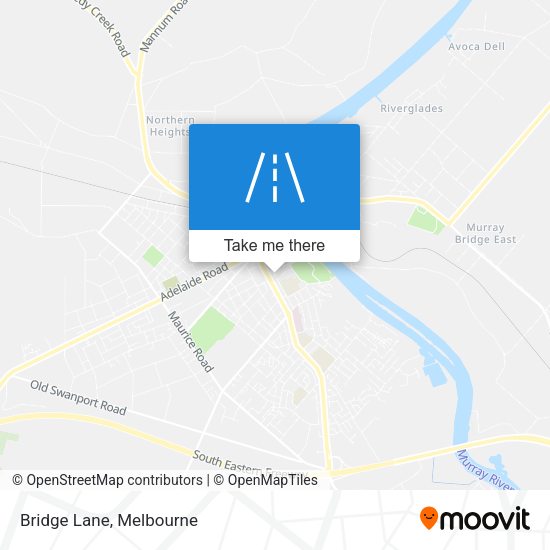 Bridge Lane map