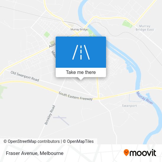 Fraser Avenue map