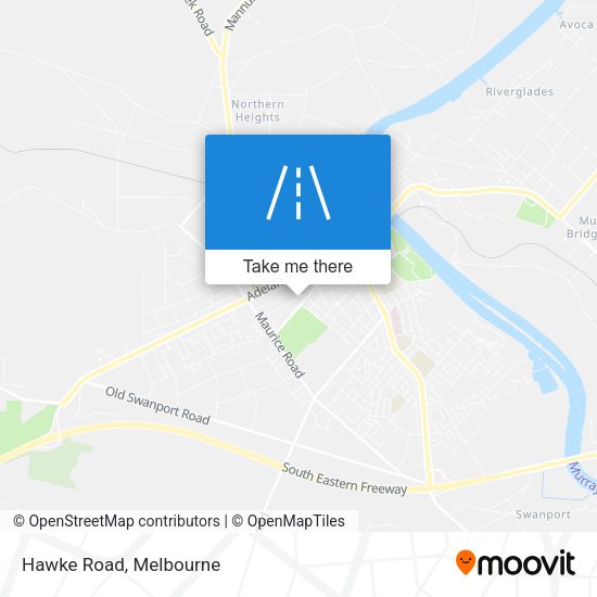 Hawke Road map