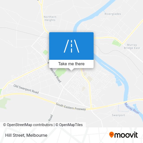 Hill Street map