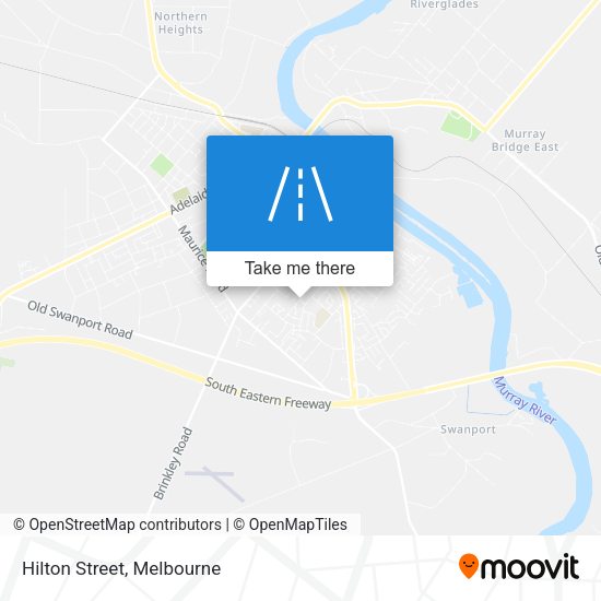 Hilton Street map