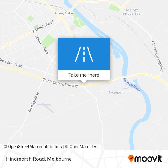 Hindmarsh Road map
