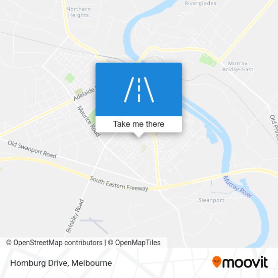 Homburg Drive map