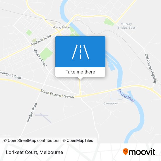 Lorikeet Court map