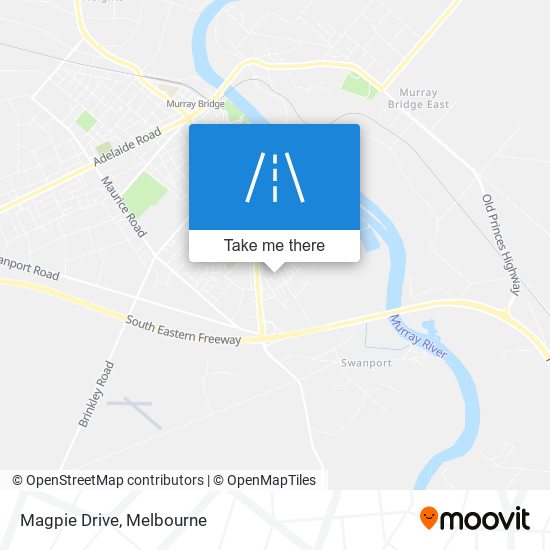 Magpie Drive map