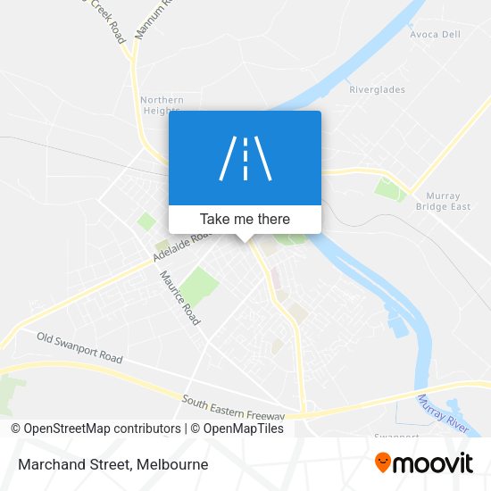 Marchand Street map