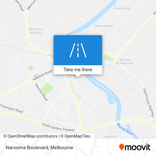 Narooma Boulevard map