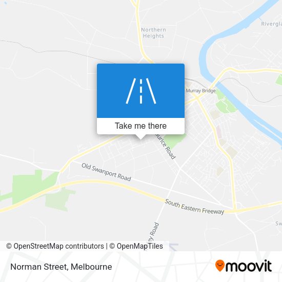 Norman Street map