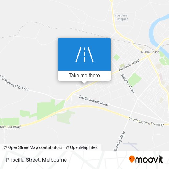 Priscilla Street map