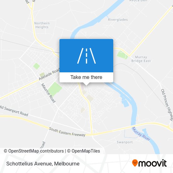 Schottelius Avenue map