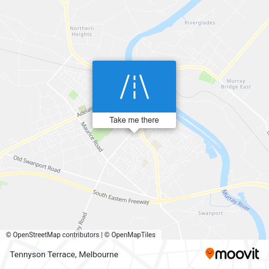 Tennyson Terrace map