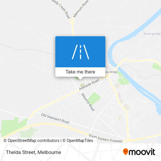 Thelda Street map