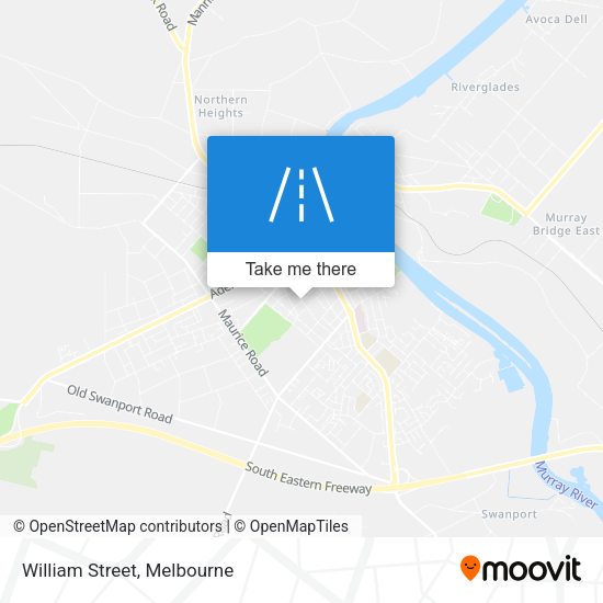 William Street map