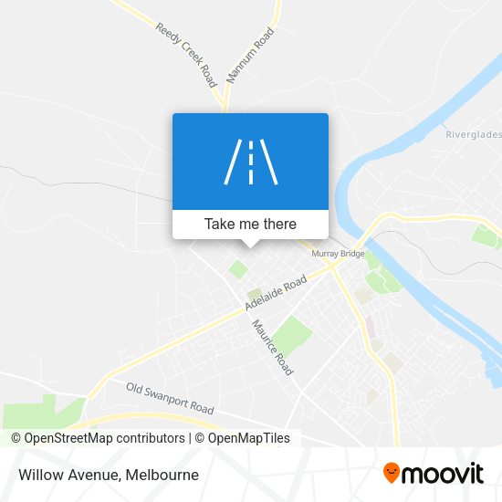 Willow Avenue map