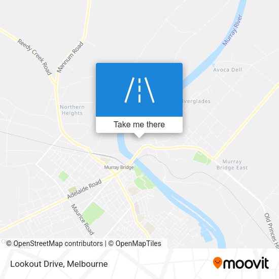 Lookout Drive map