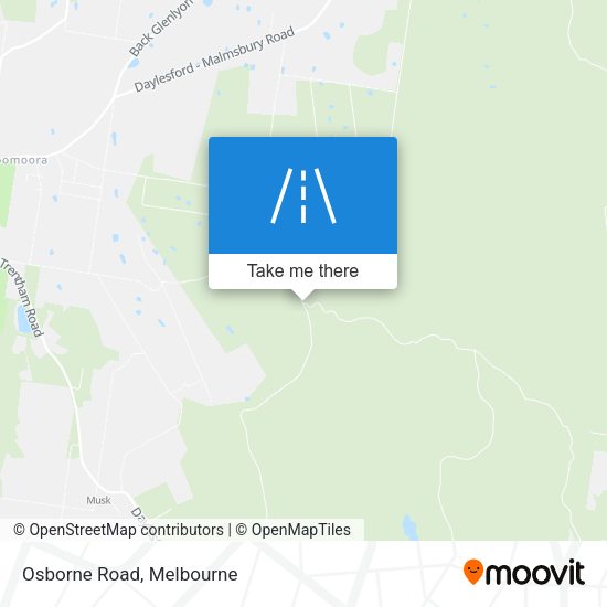 Osborne Road map