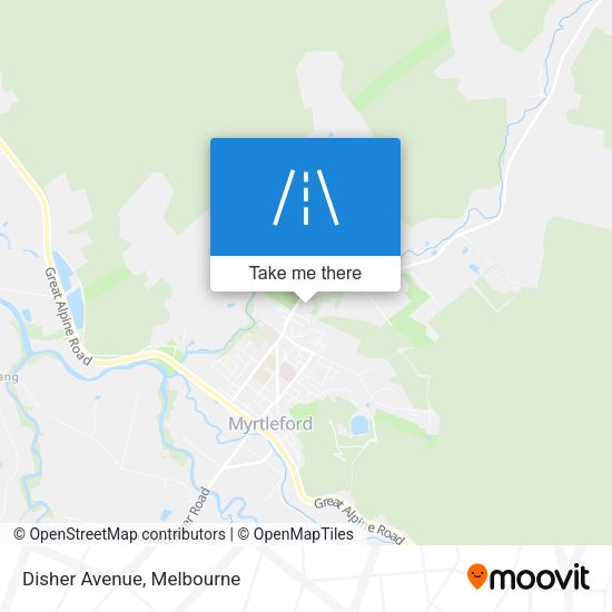 Disher Avenue map