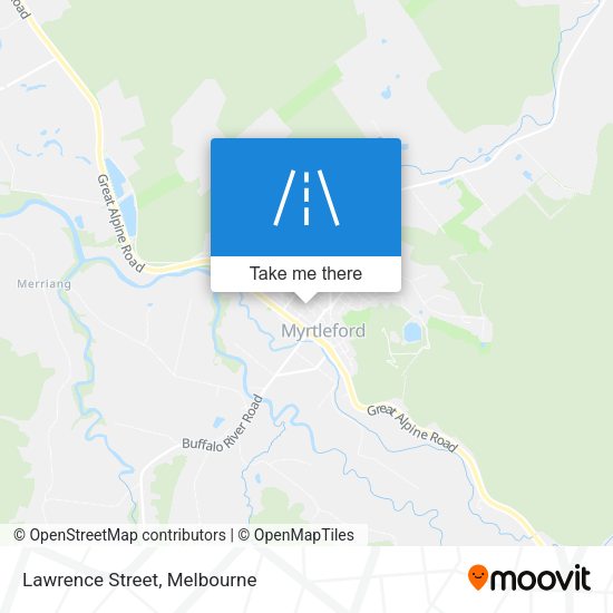 Lawrence Street map