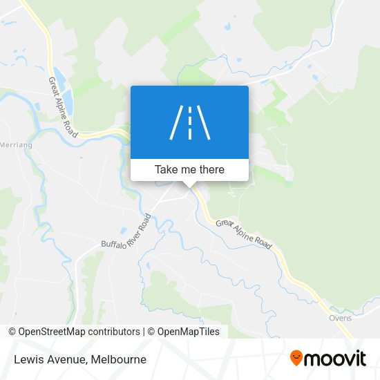 Lewis Avenue map