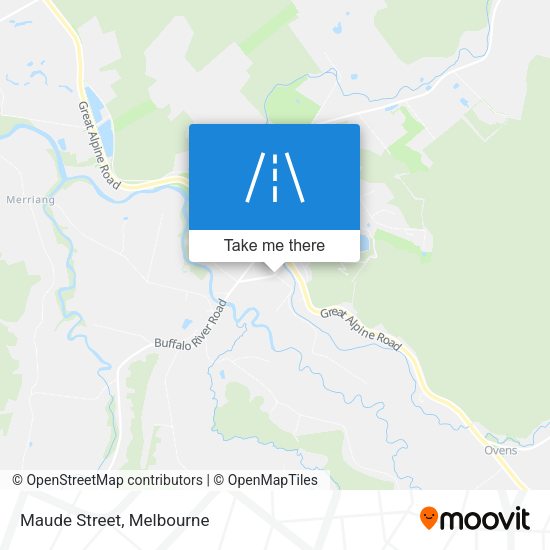 Maude Street map