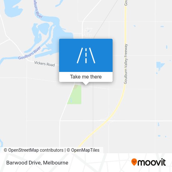 Barwood Drive map