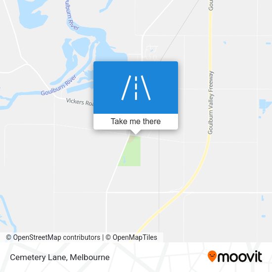 Cemetery Lane map