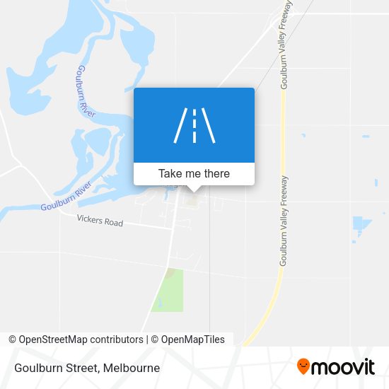 Goulburn Street map