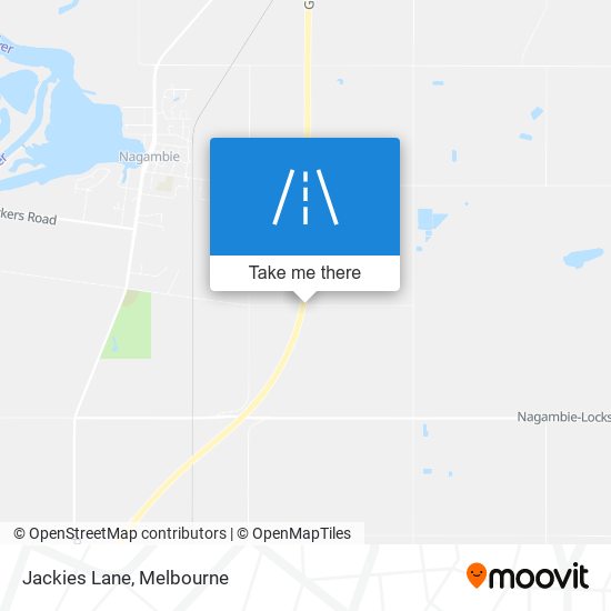 Jackies Lane map