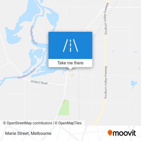 Marie Street map