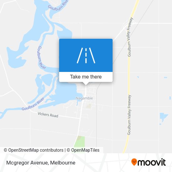 Mcgregor Avenue map