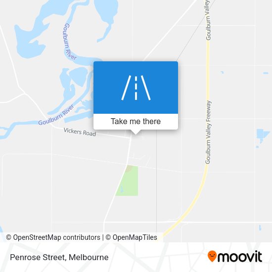 Penrose Street map
