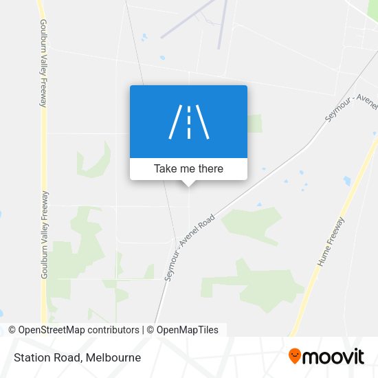 Station Road map