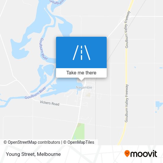 Young Street map