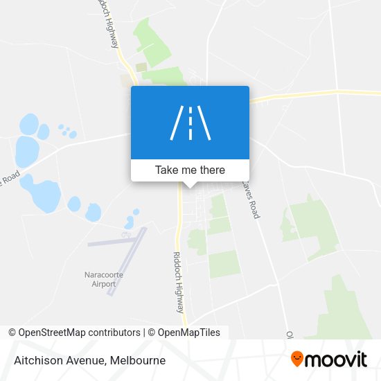 Aitchison Avenue map