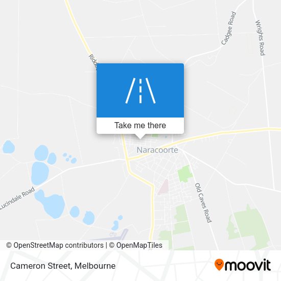Cameron Street map