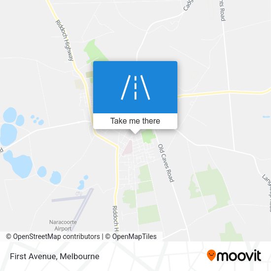 First Avenue map