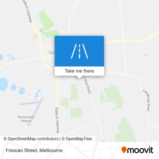Friesian Street map