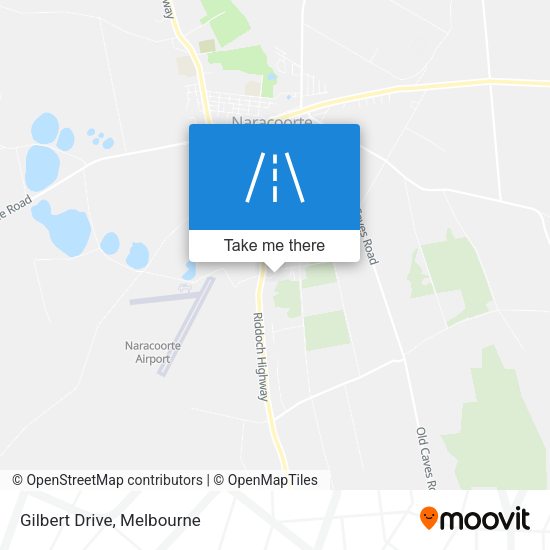 Gilbert Drive map