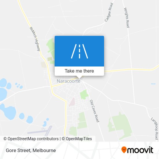 Gore Street map