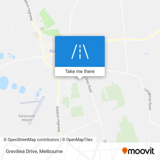 Grevillea Drive map