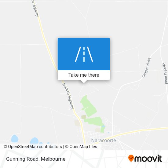Gunning Road map