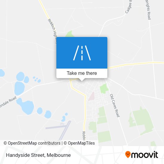 Handyside Street map
