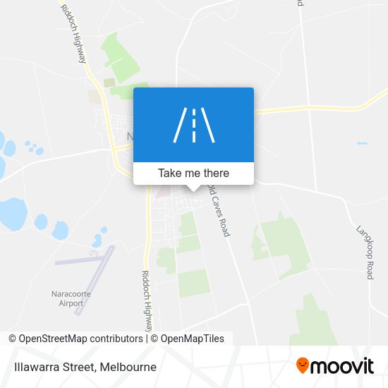 Illawarra Street map