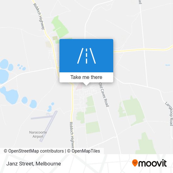 Janz Street map