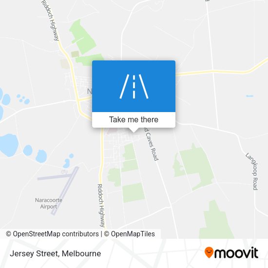 Jersey Street map