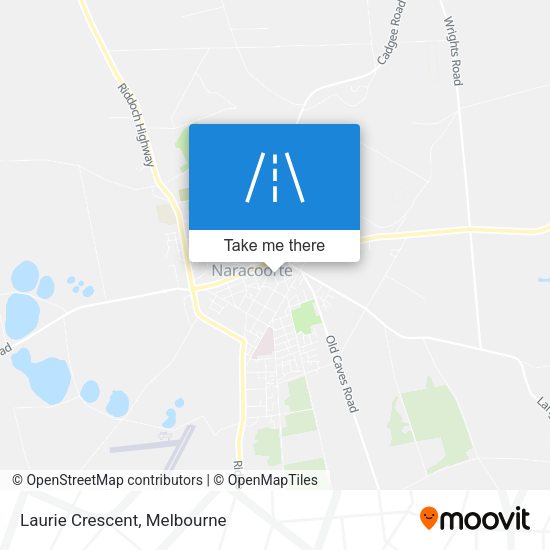 Laurie Crescent map