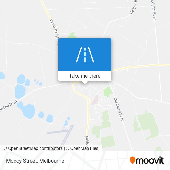 Mccoy Street map