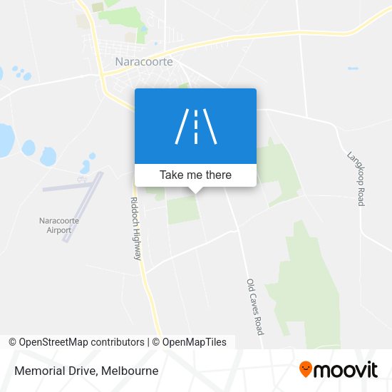 Memorial Drive map