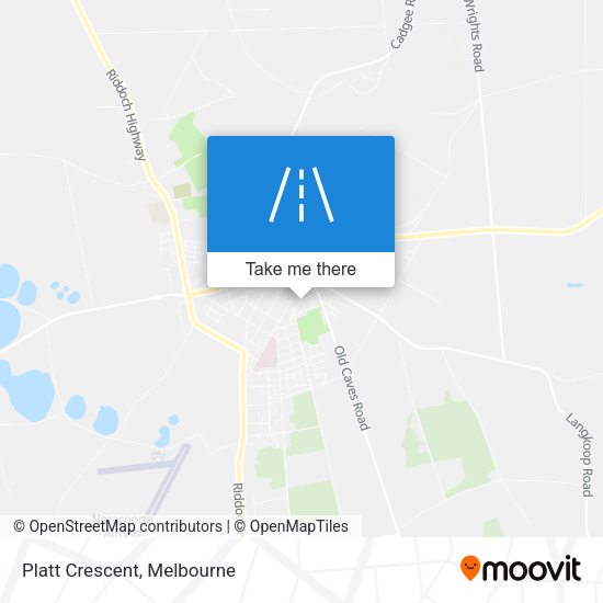 Platt Crescent map