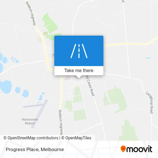 Mapa Progress Place